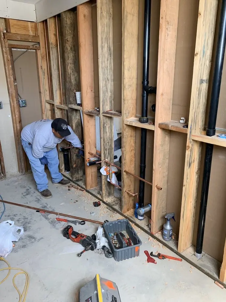 Commercial rough-in plumbing for Water Heater Replacement in Town Park Estates
